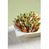 Mud Pie Mini Velvet Carrots Set, Multi, 3 1/2″