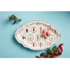 Mud Pie Nutcracker Christmas Platter; 10 1/2″ x 16 1/4″
