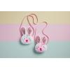 Mud Pie Pink Light Up Bunny Purse