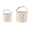 Mud Pie Blue Bunny Face Easter Basket