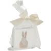 Mud Pie Bunny Spring Acryl Block; 3″ x 3″