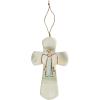 Mud Pie Christmas Angel Painted Cross