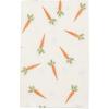 Mud Pie Easter Embroidered Bunny Floral Towel(Orange)