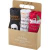 Mud Pie Holiday Towel Set, Multi Small