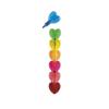 Mud Pie Kids Clear Heart Stacking Markers