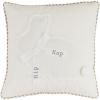 Mud Pie Long Spring Bunny Pillow; Long 11″ x 32″(Square)