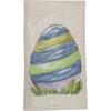 Mud Pie Painted Easter Towel, Egg, 14″ x 21″(Egg)