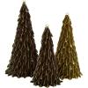 Mud Pie Velvet Ribbon Trees, Small 10″ x 4″ Dia | Medium 12″ x 5″ Dia | Large 14″ x 5 3/4″ Dia