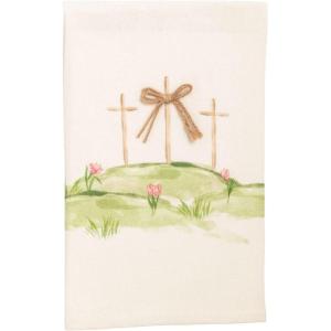 Mud Pie Easter Church Towel(Three Crosses)