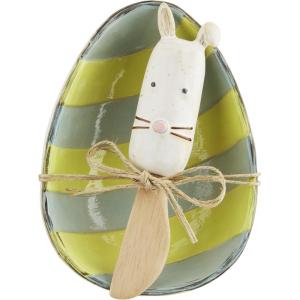 Mud Pie Easter Dip Cup, Egg, 4″ x 5.6″