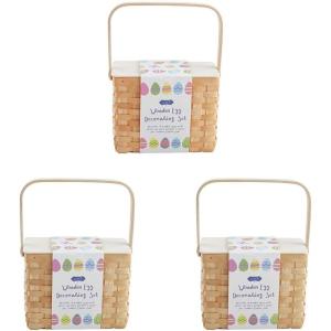 Mud Pie Egg Decorating Kit(Medium (Pack of 3))