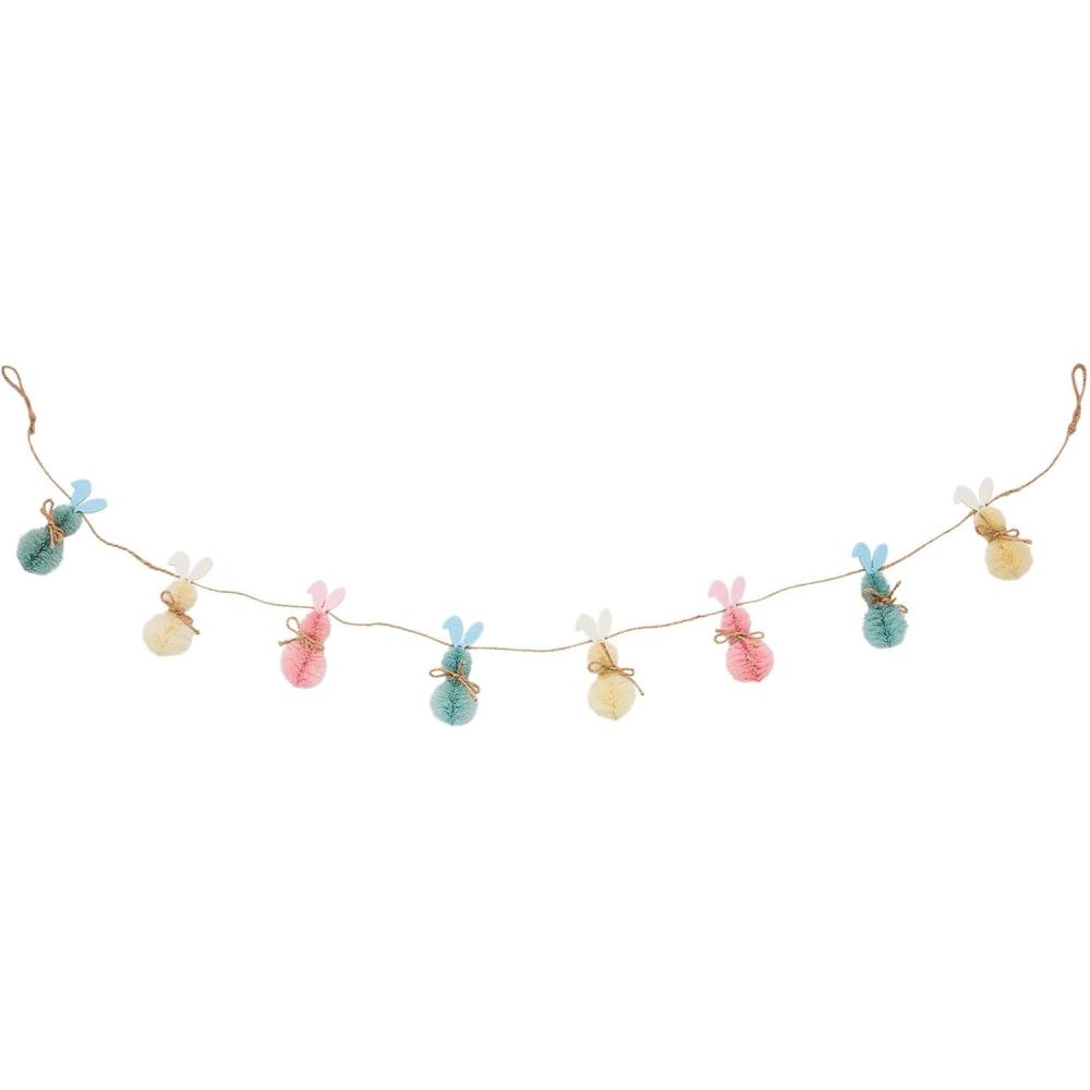 image:imageMud Pie Bottle Brush Bunny Garland 60