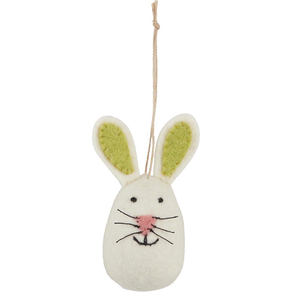 image:imageMud Pie Felt Wool Egg Hangers Green 3 H