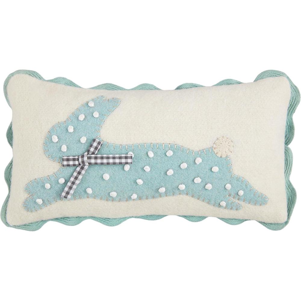image:imageMud Pie Mini Pillow Carrot 12 x 6Jumping Bunny