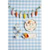 Mud Pie Blue Bow Easter Tidbit Set; dip 2″ x 3″ dia | spoon 3 1/2″(Carrot)