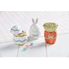 Mud Pie Egg Easter Canister; Approx 6″ x 3 3/4″