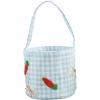 Mud Pie Blue Easter Beaded Bucket; 7 1/2″ x 8 1/2″(Blue)