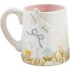 Mud Pie Bunny Easter Mug; 16 oz