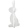 Mud Pie Bunny Stand Sitter, Small; 19″ x 8.33″
