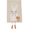 Mud Pie Easter Dangle Towels, Spring is Here; 14″ x 21″, Small(Happy Everything)