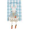 Mud Pie Easter Dangle Towels, Spring is Here; 14″ x 21″, Small(Happy Spring)