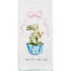 Mud Pie Hello Spring Topiary Tea Towel; 26″ x 16 1/2″
