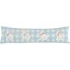 Mud Pie Long Carrot Easter Pillow; 7 1/2″ x 30″(Bunny)