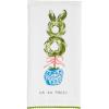 Mud Pie Oh So Happy Topiary Tea Towel; 26″ x 16 1/2″
