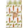 Mud Pie Spring Towel Set, Carrot; 26″ x 16.5″(Carrot)