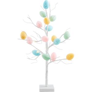 Mud Pie Easter Egg Light Tree; 23″ H