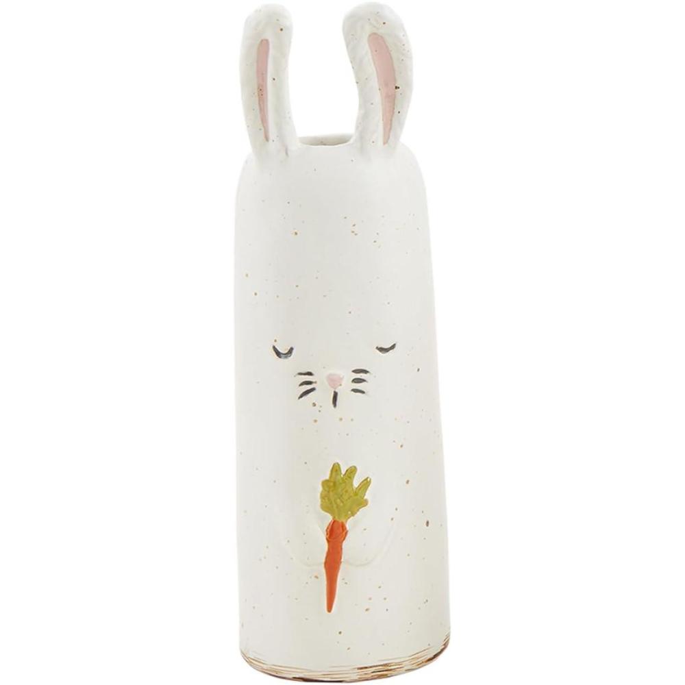 image:imageMud Pie Blue Flower Bunny Bud Vase 7 12 x 2 14 DiaCarrot