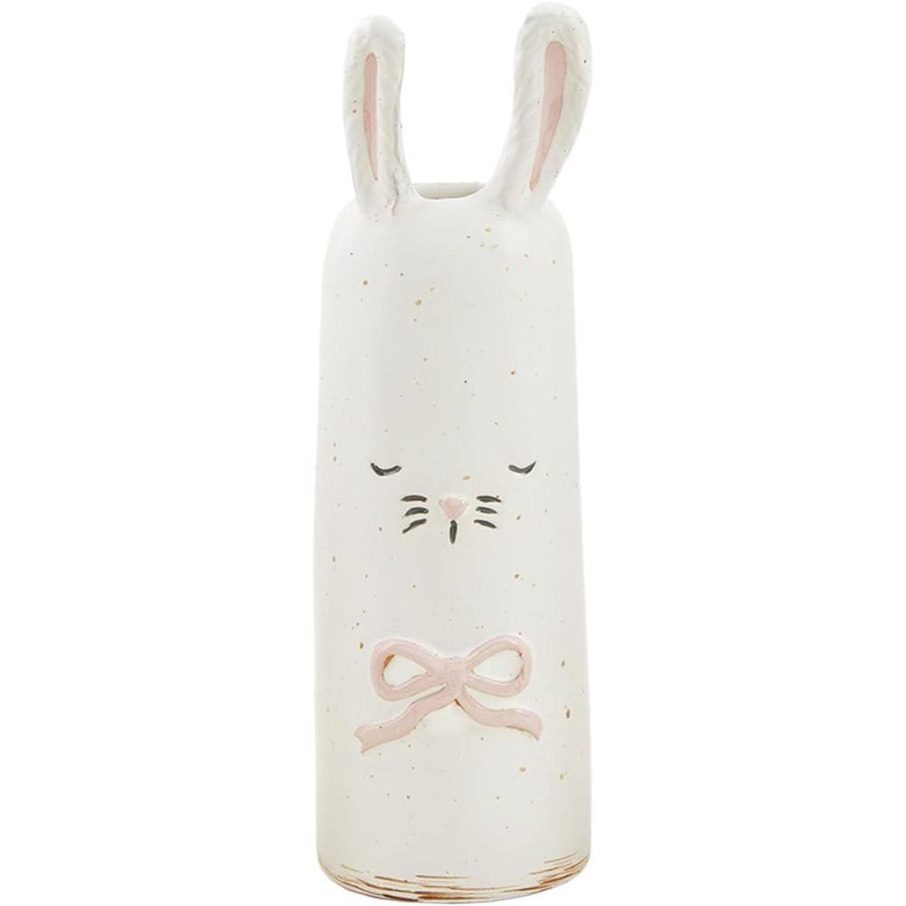 image:imageMud Pie Blue Flower Bunny Bud Vase 7 12 x 2 14 DiaPink