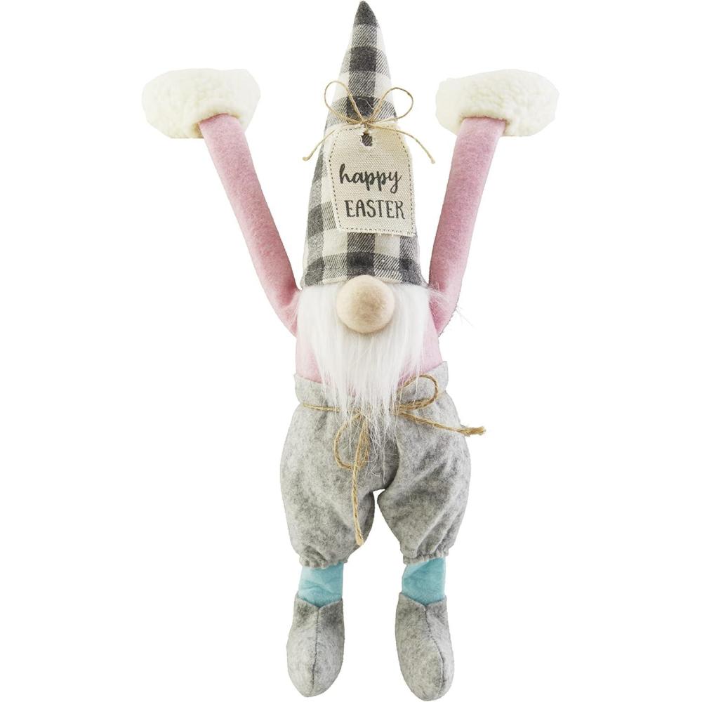 image:imageMud Pie Easter Dangle Arm Gnome Happy Easter 15 x 4