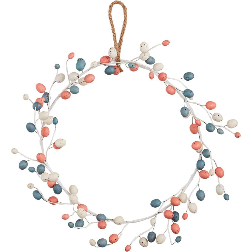 image:imageMud Pie Egg Twig Wreath White