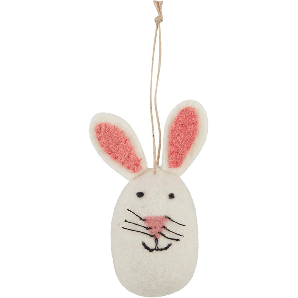 image:imageMud Pie Felt Wool Egg Hangers Pink 3 H