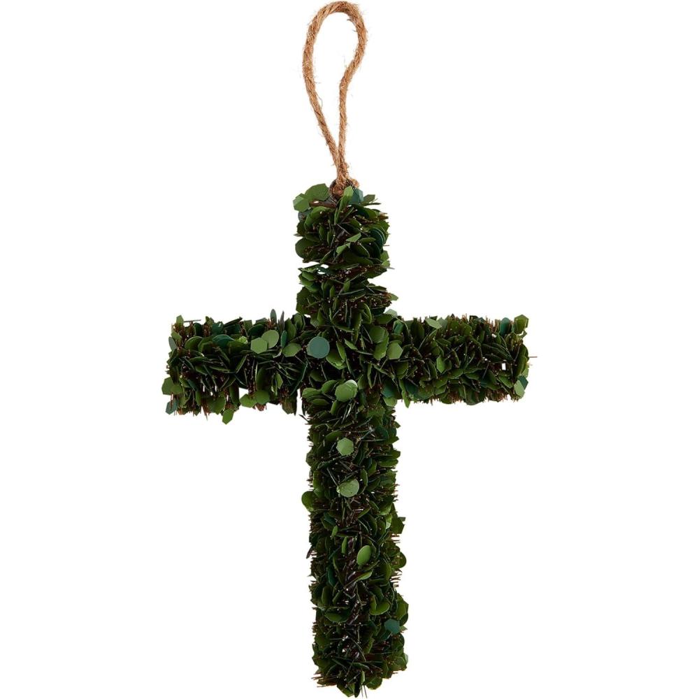 image:imageMud Pie Small Boxwood Cross 7 X 5 12