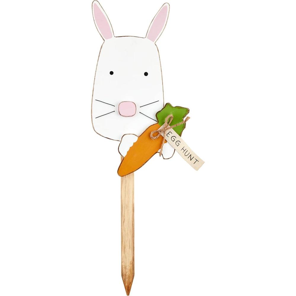 image:imageMud Pie Spring Yard Stake Bunny 25 x 8 12