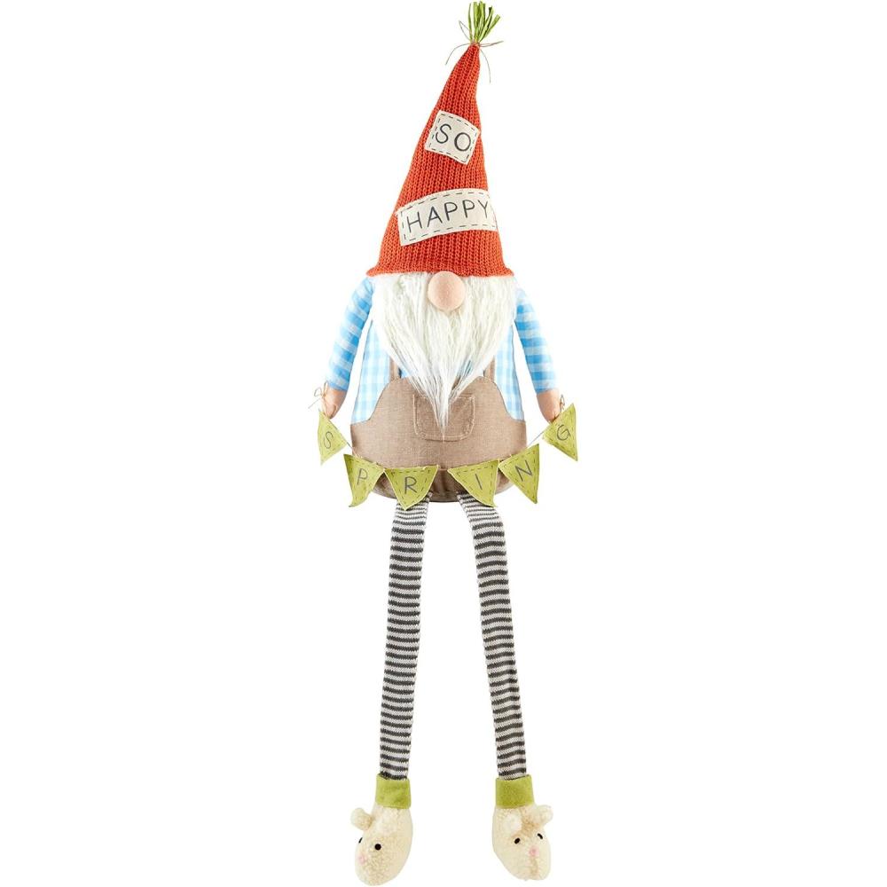 image:imageMud Pie XLarge Easter Dangle Leg Gnome 46 12 X 8Green