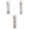 Mud Pie Bunny Stem Vase, Pink; 7″ x 2″ Dia
