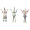 Mud Pie Easter Dangle Arm Gnome, Bunny Ear, 15″ x 4″(Bunny Ear)