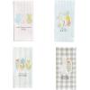 Mud Pie Flower Patch Towel, Three Flowers; 18″ x 26″(Three Flowers)