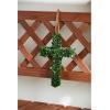 Mud Pie Small Boxwood Cross; 7″ X 5 1/2″