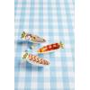 Mud Pie Stripe Carrot Candy Dish; 7″ x 2″(Stripes)
