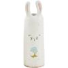 Mud Pie Blue Flower Bunny Bud Vase; 7 1/2″ x 2 1/4″ Dia(Blue)