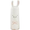Mud Pie Blue Flower Bunny Bud Vase; 7 1/2″ x 2 1/4″ Dia(Pink)