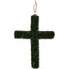 Mud Pie Boxwood Cross Door Hanger; 26″ x 18″