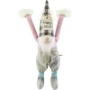 Mud Pie Easter Dangle Arm Gnome, Happy Easter, 15″ x 4″
