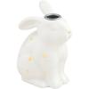 Mud Pie Led Bunny Taper Holder; Large 6″ x 4 1/2″