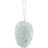 Mud Pie Paper Mache Egg Decor, 4″ x 2.5″, Blue