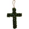 Mud Pie Small Boxwood Cross; 7″ X 5 1/2″